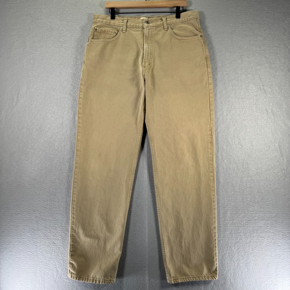 Vintage Levis 550 Jeans Men 36x32 Brown Relaxed‎ Fit Classic Denim Classic Y2K